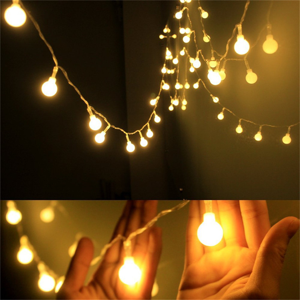 3-10M Solar/USB/Battery String - Outdoor Lighting Effects ulasan dan harga